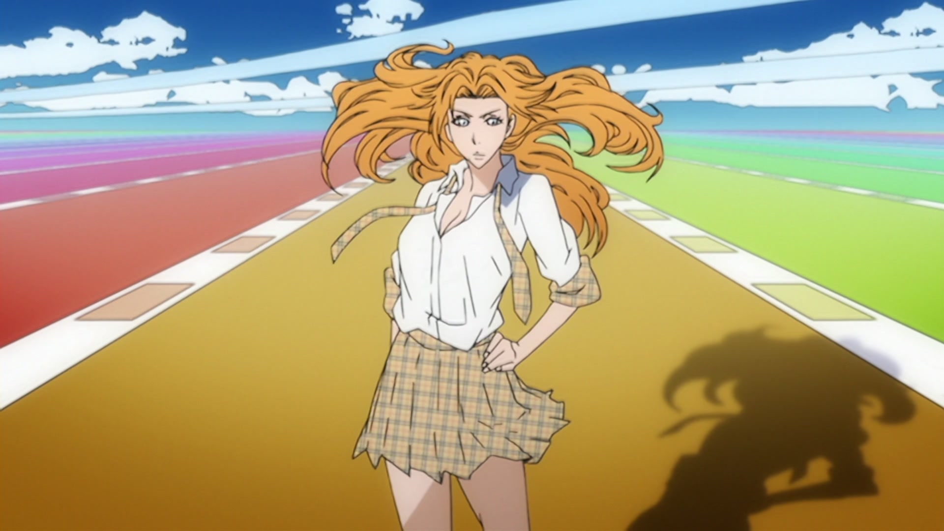 Bleach Ep 220: Ikkaku Falls! The Shinigami's Crisis @ 00:01:53