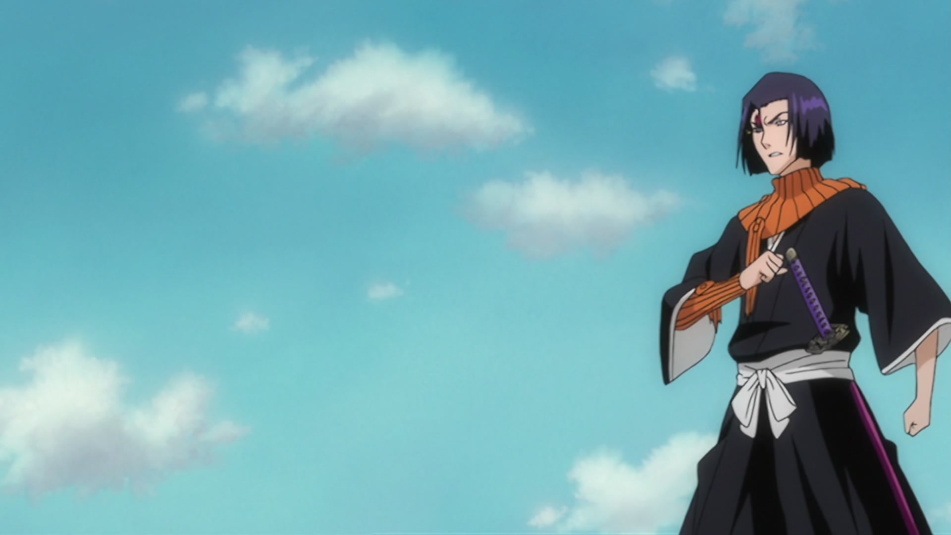 Bleach Ep 220: Ikkaku Falls! The Shinigami's Crisis @ 00:03:43