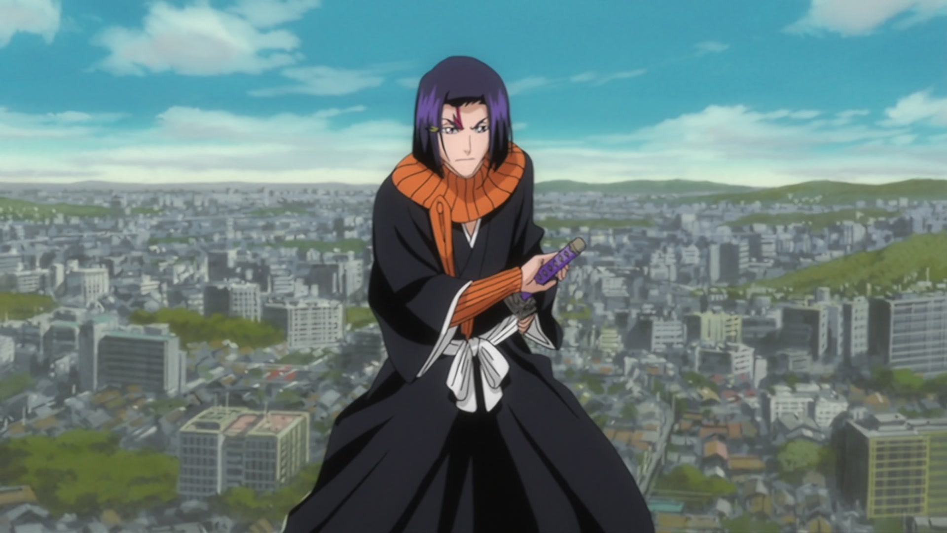 Bleach Ep 220: Ikkaku Falls! The Shinigami's Crisis @ 00:03:57