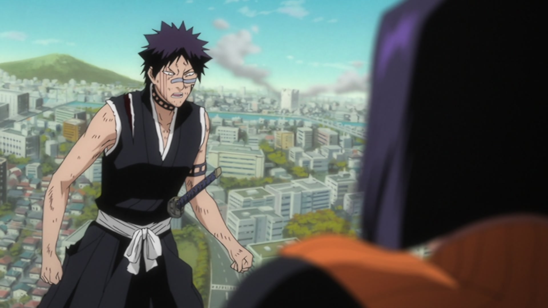 Bleach Ep 220: Ikkaku Falls! The Shinigami's Crisis @ 00:04:02