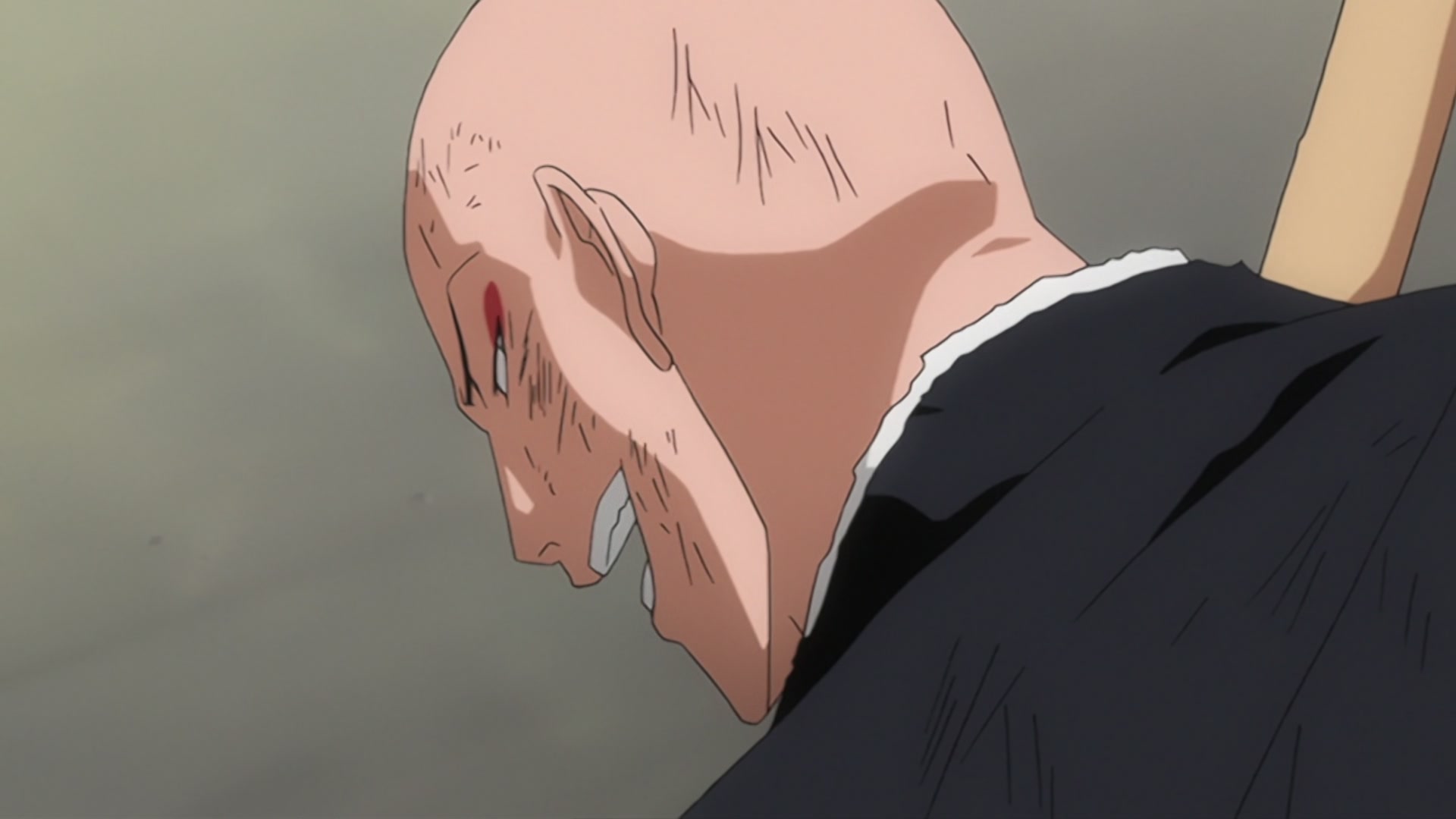Bleach Ep 220: Ikkaku Falls! The Shinigami's Crisis @ 00:05:32