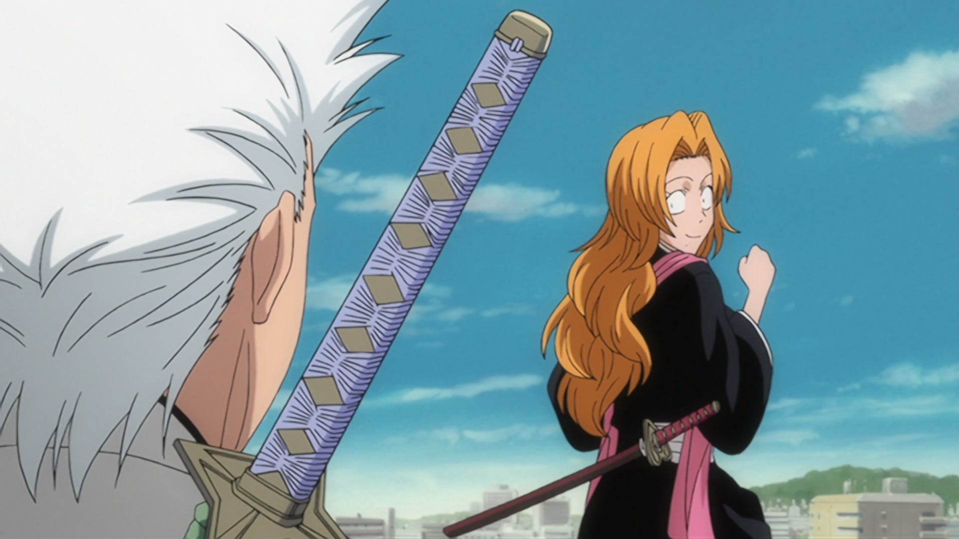Bleach Ep 220: Ikkaku Falls! The Shinigami's Crisis @ 00:17:55