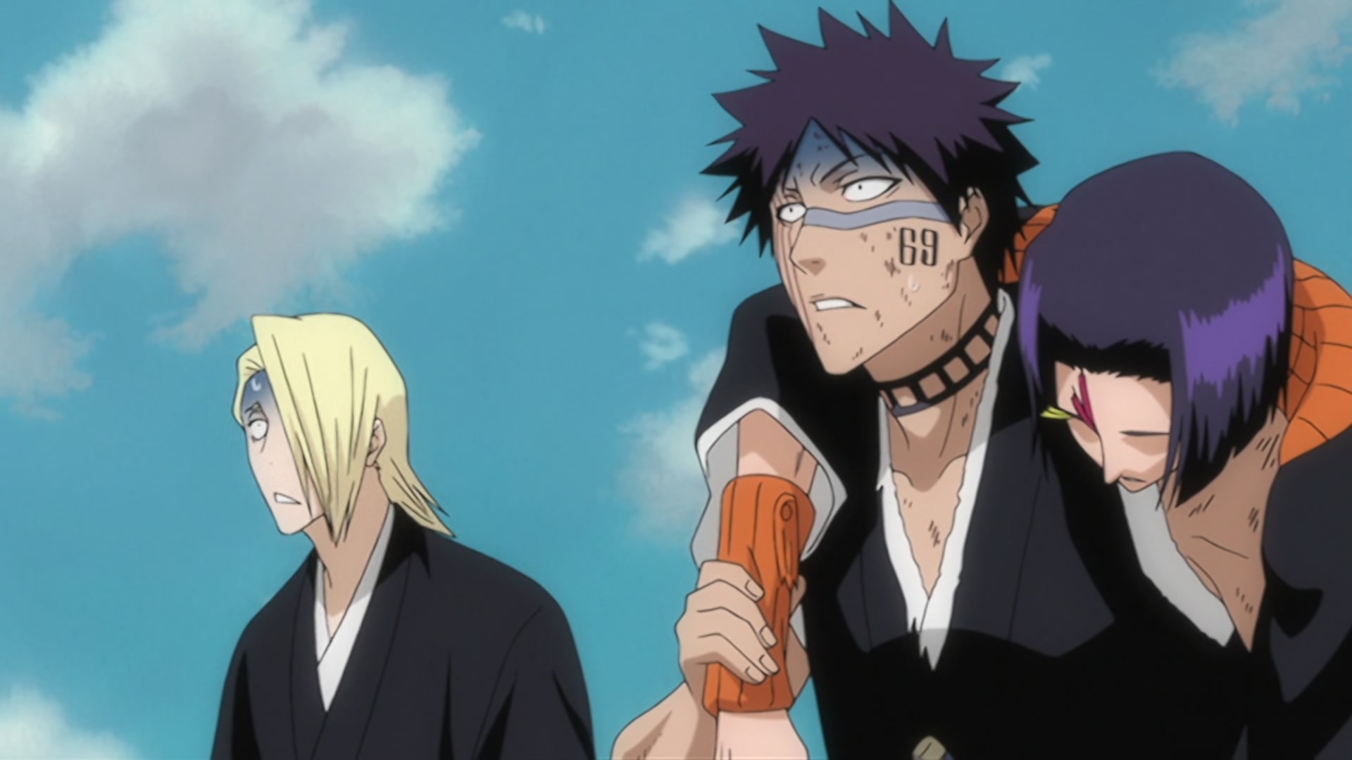 Bleach Ep 220: Ikkaku Falls! The Shinigami's Crisis @ 00:18:14