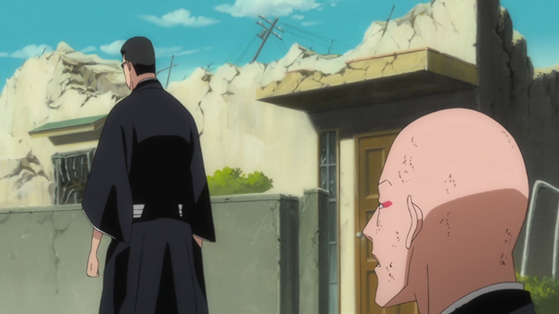 Bleach Ep 220: Ikkaku Falls! The Shinigami's Crisis @ 00:18:57