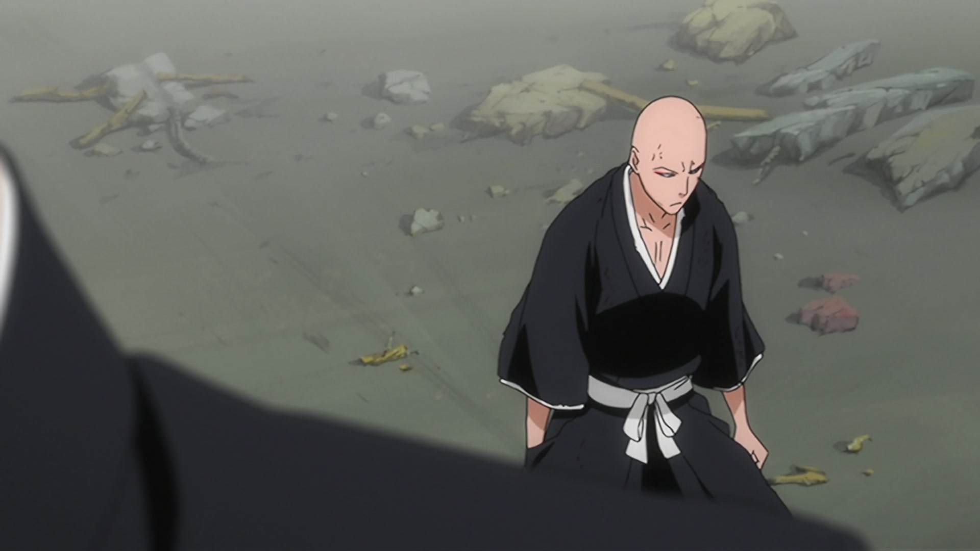 Bleach Ep 220: Ikkaku Falls! The Shinigami's Crisis @ 00:19:06