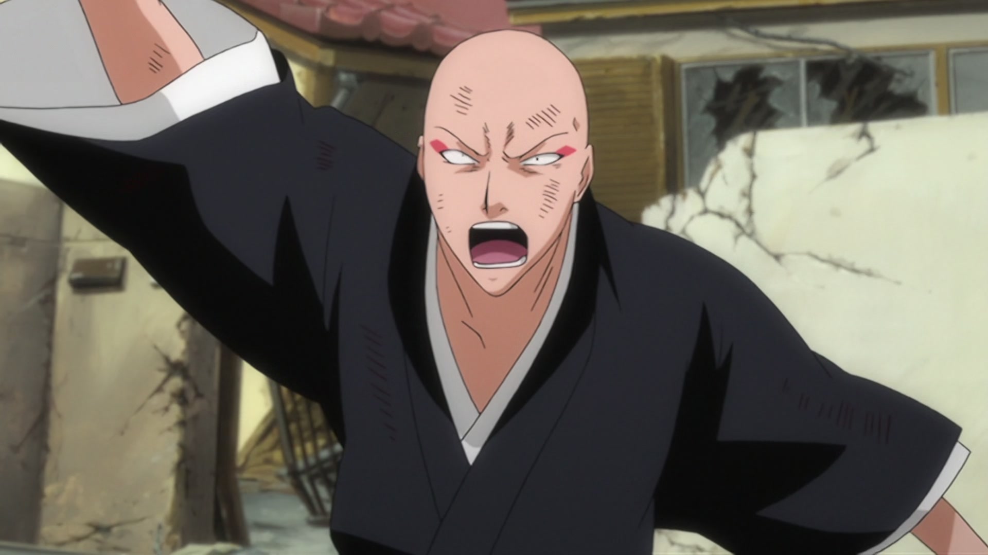 Bleach Ep 220: Ikkaku Falls! The Shinigami's Crisis @ 00:20:27
