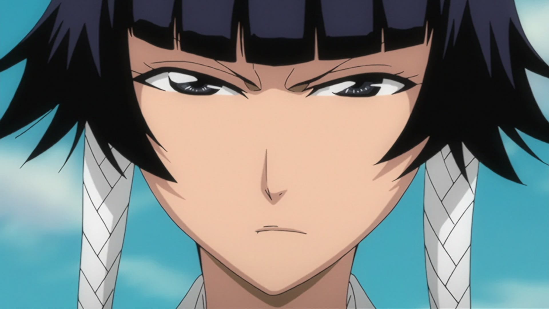 Bleach Ep 222: The Most Evil Tag!? Soi Fon & Omaeda @ 00:03:38