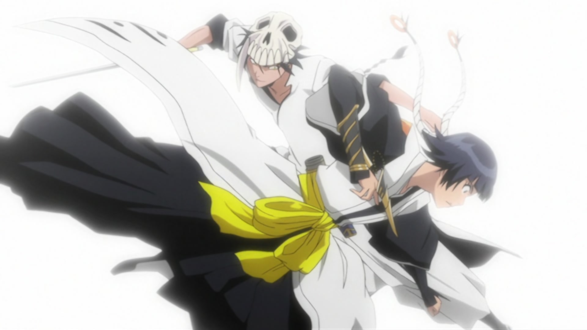 Bleach Ep 222: The Most Evil Tag!? Soi Fon & Omaeda @ 00:06:06