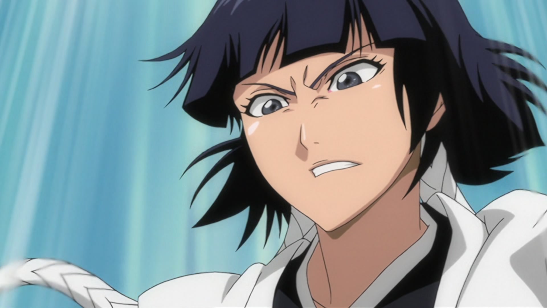 Bleach Ep 222: The Most Evil Tag!? Soi Fon & Omaeda @ 00:06:29