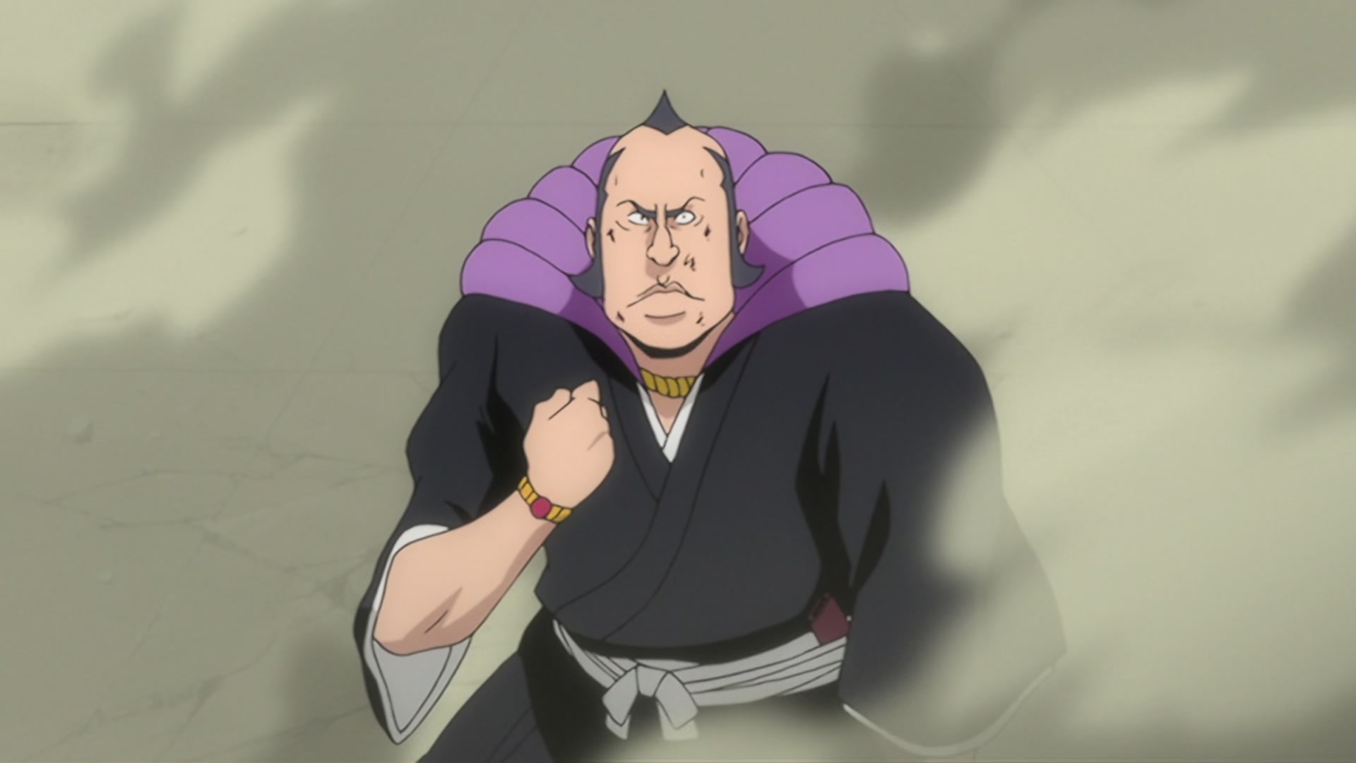 Bleach Ep 222: The Most Evil Tag!? Soi Fon & Omaeda @ 00:09:11