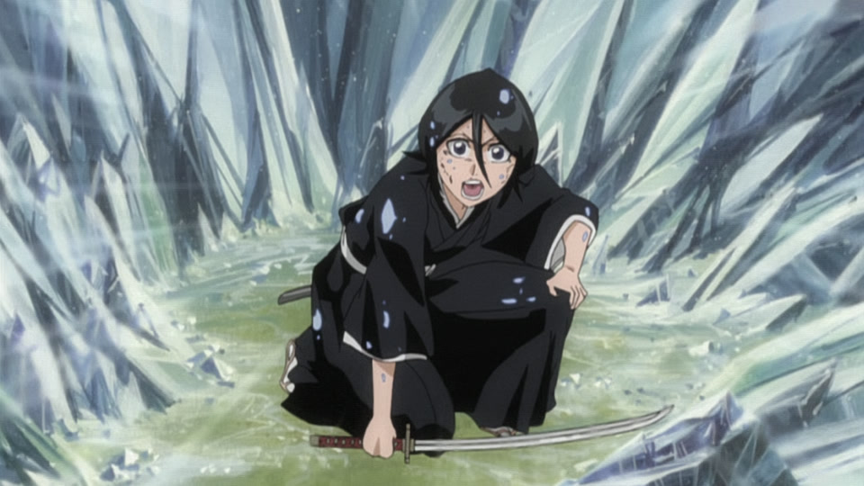 Bleach Ep 232: Sode no Shirayuki vs. Rukia! Confused Heart @ 00:13:57