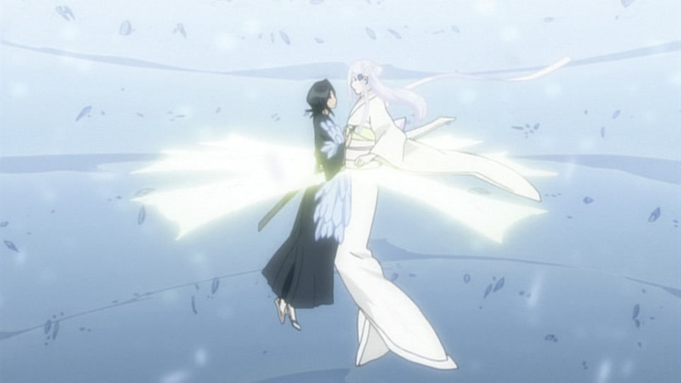 Bleach Ep 232: Sode no Shirayuki vs. Rukia! Confused Heart @ 00:19:25