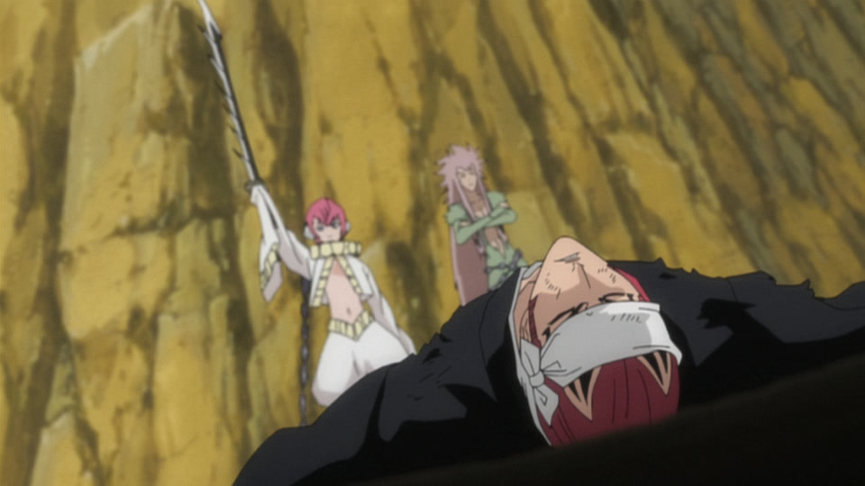 Bleach Ep 235: Clash! Hisagi vs. Kazeshini @ 00:17:40