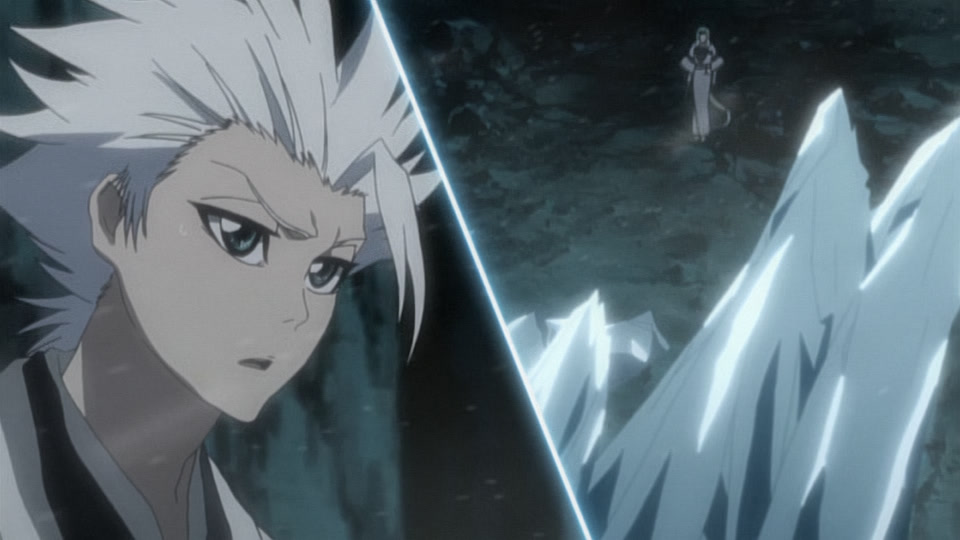 Bleach Ep 239: The Awakening Hyorinmaru! Hitsugaya's Fierce Fight @ 00:14:49
