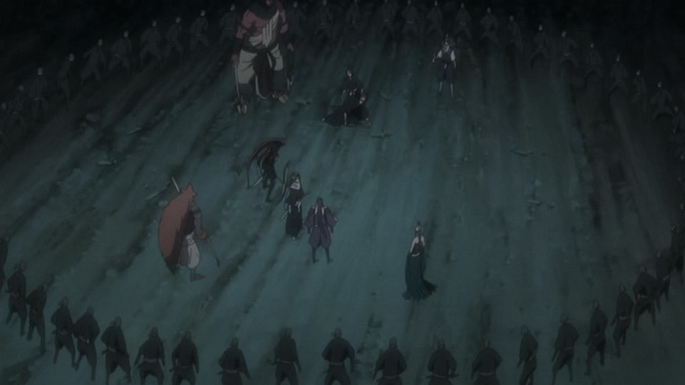 Bleach Ep 243: One-to-One Fight! Ichigo vs. Senbonzakura @ 00:01:58