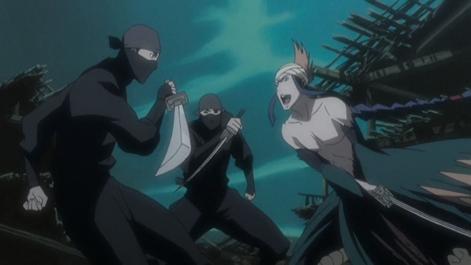 Bleach Ep 243: One-to-One Fight! Ichigo vs. Senbonzakura @ 00:02:08