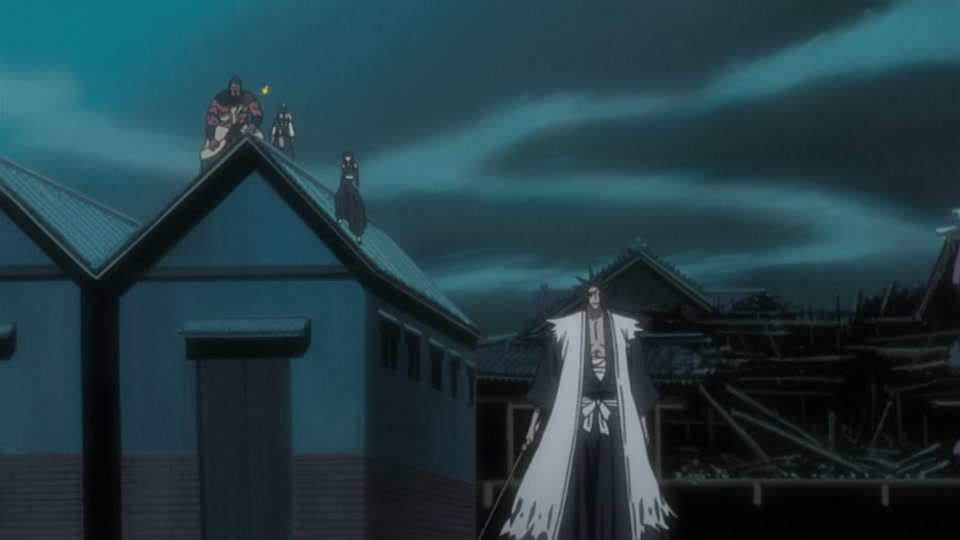 Bleach Ep 244: The Long Awaited... Kenpachi Appears! @ 00:07:26