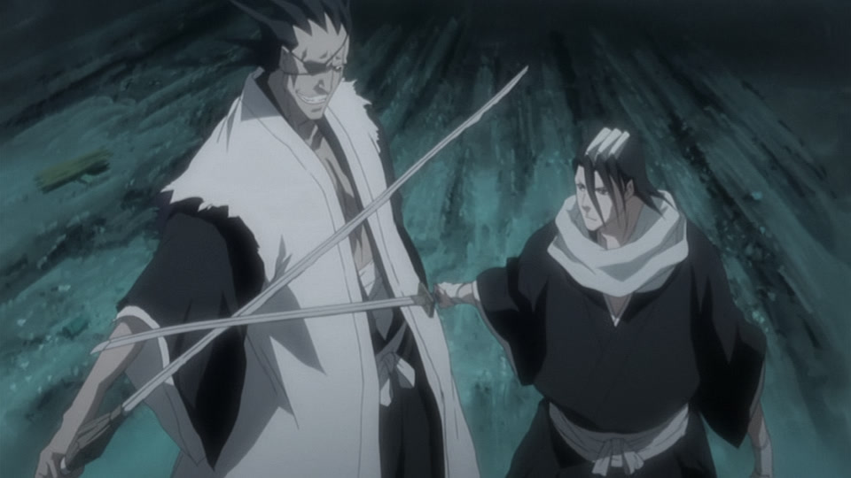 Bleach Ep 245: Pursue Byakuya! The Confused Gotei Divisions @ 00:02:32