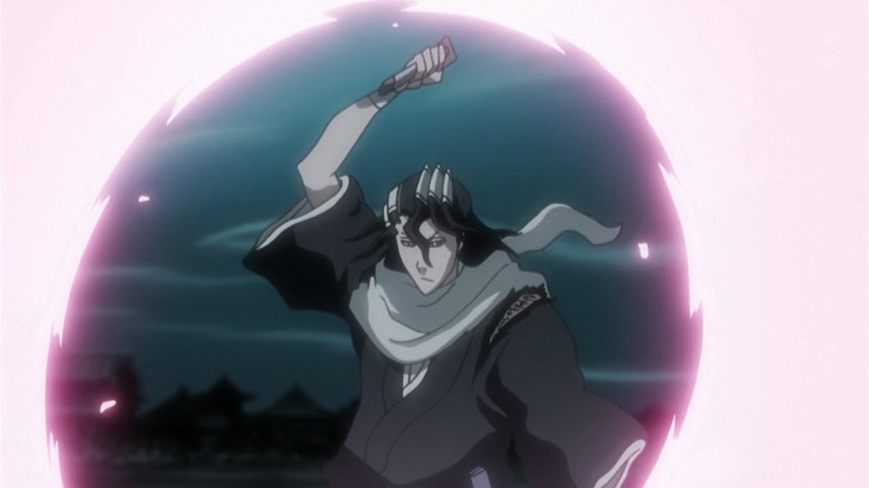 Bleach Ep 245: Pursue Byakuya! The Confused Gotei Divisions @ 00:02:56