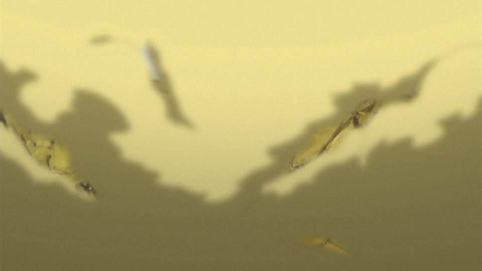 Bleach Ep 249: Senbonzakura's Bankai! Offense and Defense of the Living World @ 00:04:07