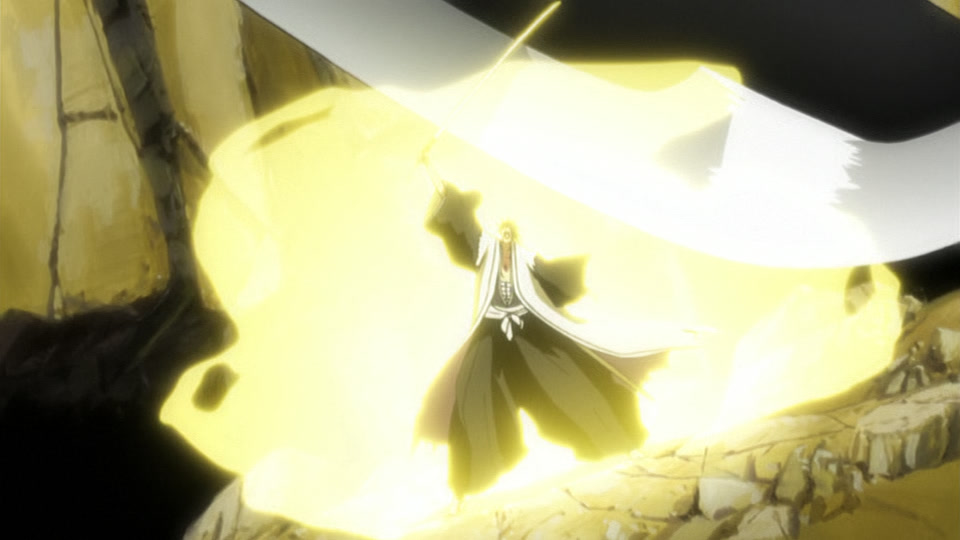 Bleach Ep 249: Senbonzakura's Bankai! Offense and Defense of the Living World @ 00:04:17