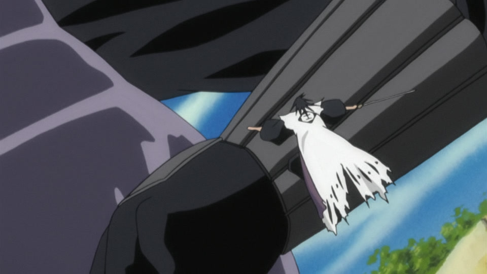 Bleach Ep 249: Senbonzakura's Bankai! Offense and Defense of the Living World @ 00:04:22