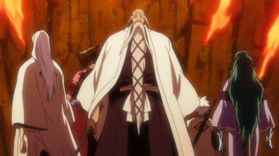 Bleach Ep 249: Senbonzakura's Bankai! Offense and Defense of the Living World @ 00:06:07