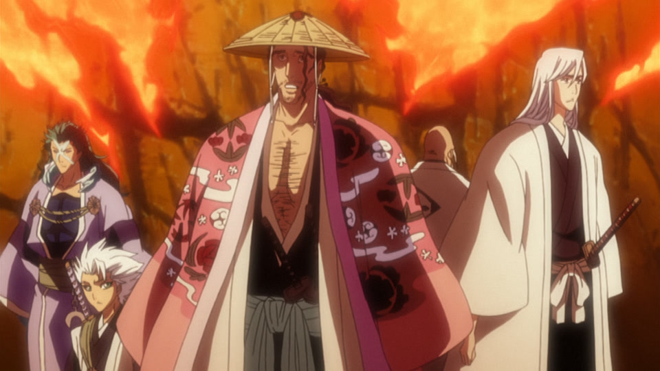 Bleach Ep 249: Senbonzakura's Bankai! Offense and Defense of the Living World @ 00:06:12