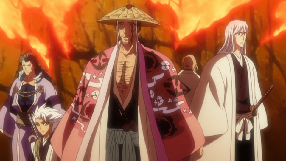 Bleach Ep 249: Senbonzakura's Bankai! Offense and Defense of the Living World @ 00:06:17