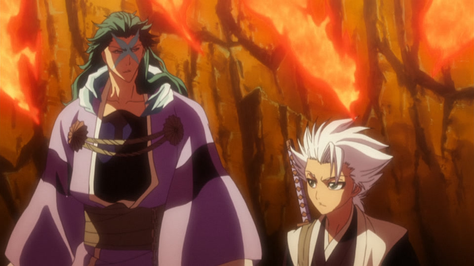 Bleach Ep 249: Senbonzakura's Bankai! Offense and Defense of the Living World @ 00:06:21