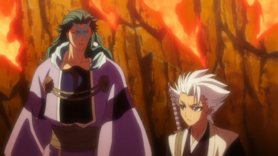 Bleach Ep 249: Senbonzakura's Bankai! Offense and Defense of the Living World @ 00:06:36