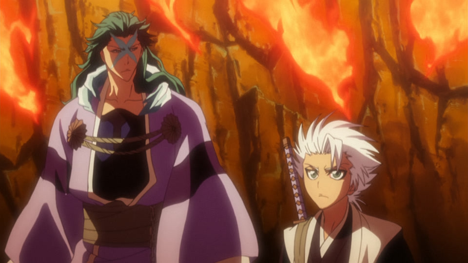Bleach Ep 249: Senbonzakura's Bankai! Offense and Defense of the Living World @ 00:06:41