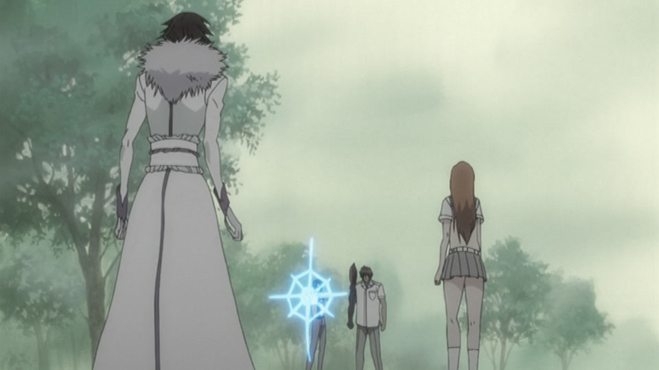 Bleach Ep 249: Senbonzakura's Bankai! Offense and Defense of the Living World @ 00:07:24