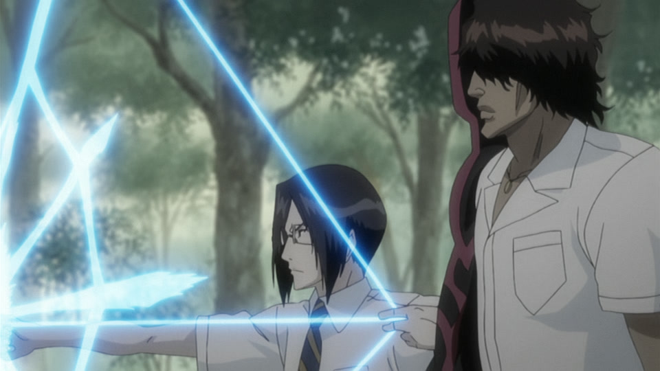 Bleach Ep 249: Senbonzakura's Bankai! Offense and Defense of the Living World @ 00:07:28