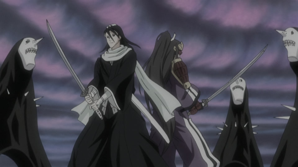 Bleach Ep 254: Byakuya and Renji, the 6th Division Returns @ 00:08:24