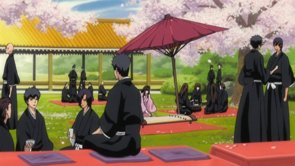 Bleach Ep 256: Byakuya's Anger! The Kuchiki Family Collapses @ 00:02:08