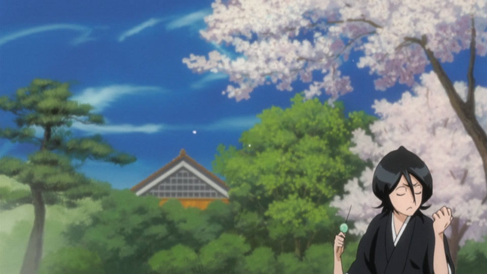 Bleach Ep 256: Byakuya's Anger! The Kuchiki Family Collapses @ 00:03:14