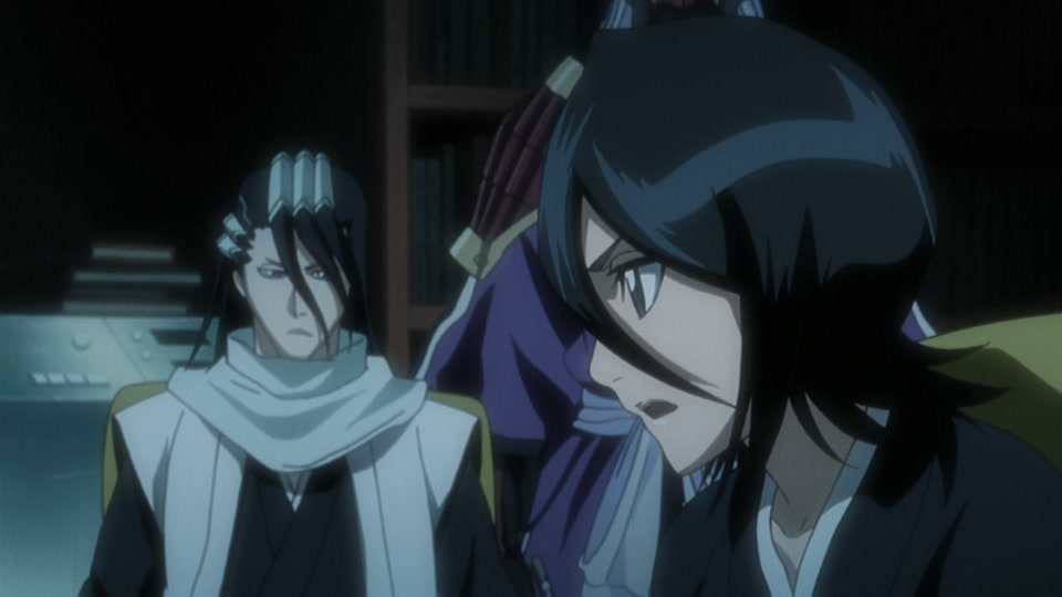 Bleach Ep 256: Byakuya's Anger! The Kuchiki Family Collapses @ 00:06:58