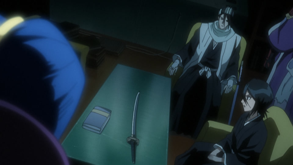 Bleach Ep 256: Byakuya's Anger! The Kuchiki Family Collapses @ 00:07:36
