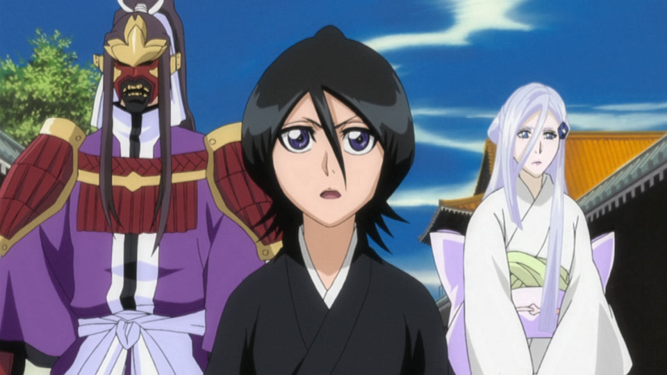 Bleach Ep 256: Byakuya's Anger! The Kuchiki Family Collapses @ 00:08:52