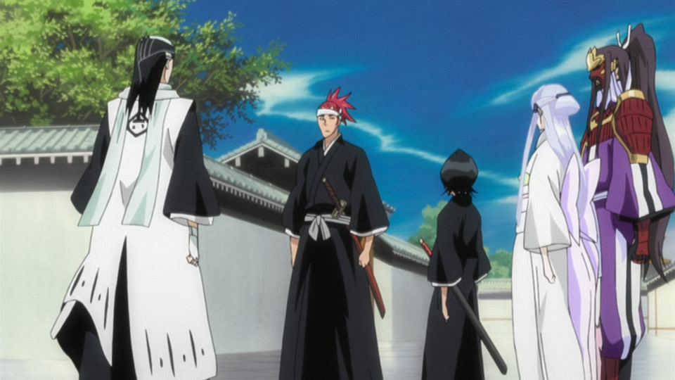 Bleach Ep 256: Byakuya's Anger! The Kuchiki Family Collapses @ 00:09:25