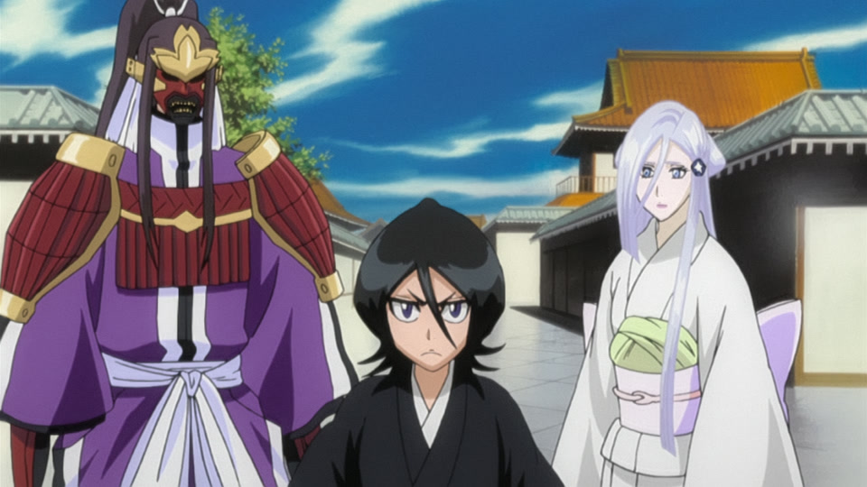 Bleach Ep 256: Byakuya's Anger! The Kuchiki Family Collapses @ 00:10:13