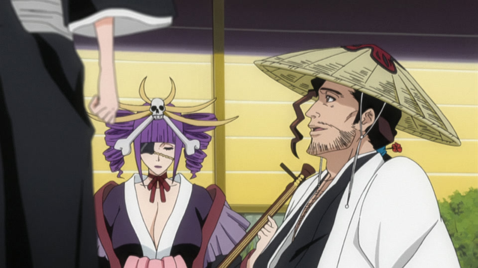 Bleach Ep 264: Battle of the Females? Katen Kyokotsu vs. Nanao! @ 00:03:05