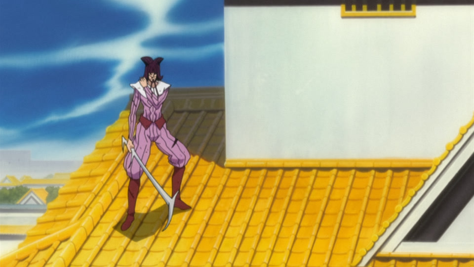 Bleach Ep 264: Battle of the Females? Katen Kyokotsu vs. Nanao! @ 00:06:39