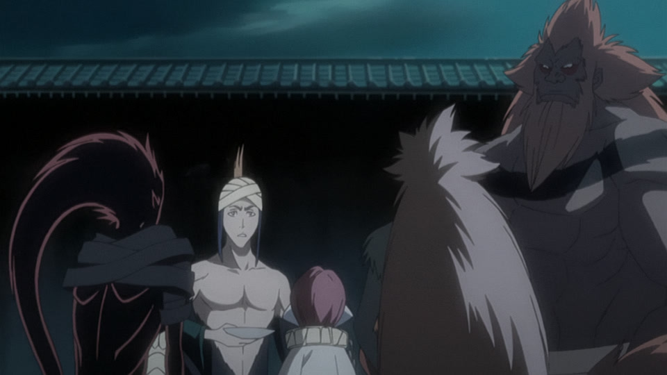 Bleach Ep 265: Evolution?! The Wonder of the Last Sword Beast @ 00:06:07