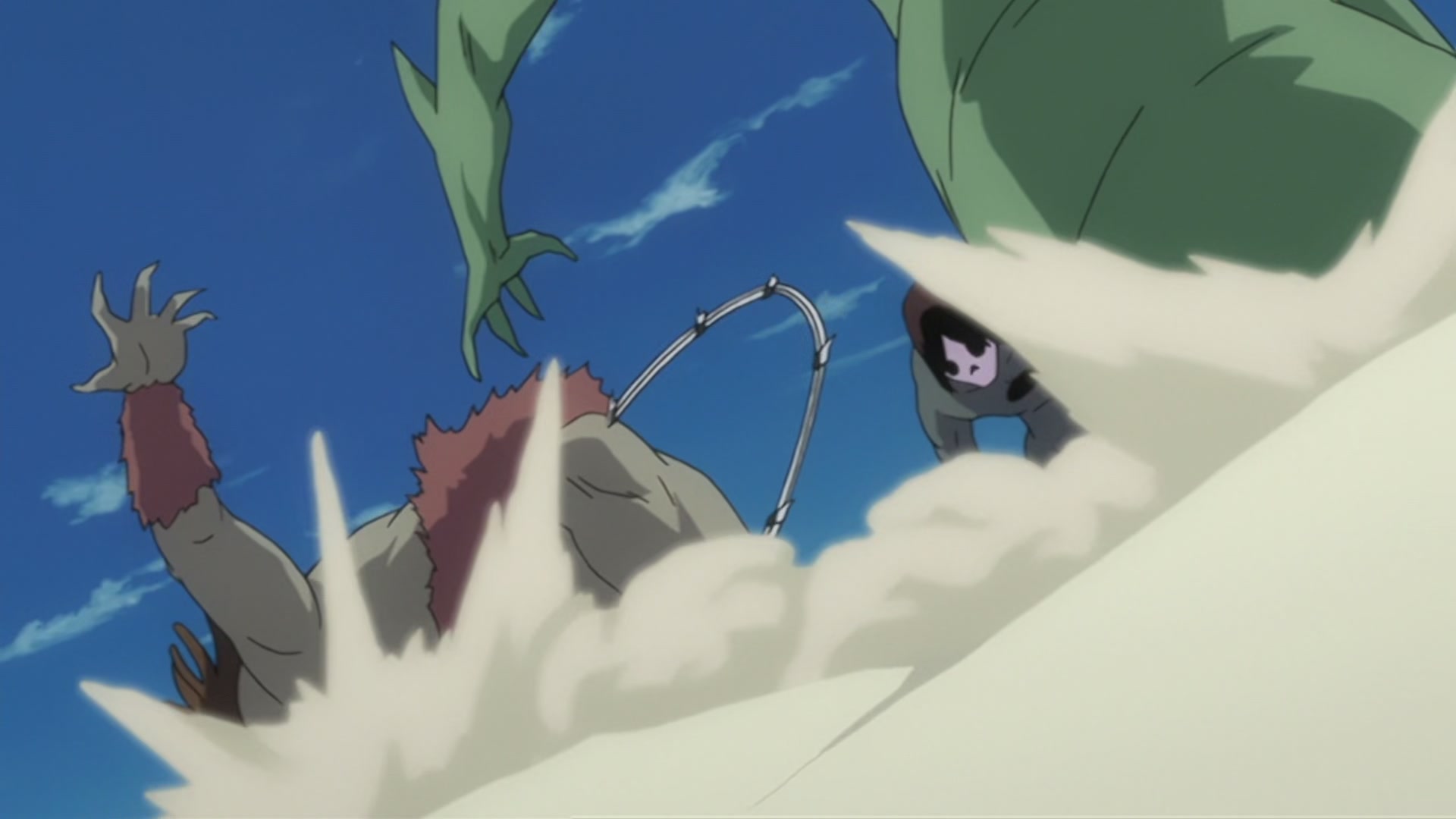 Bleach Ep 267: Connected Hearts! The Left Fist of Preparedness! @ 00:04:07