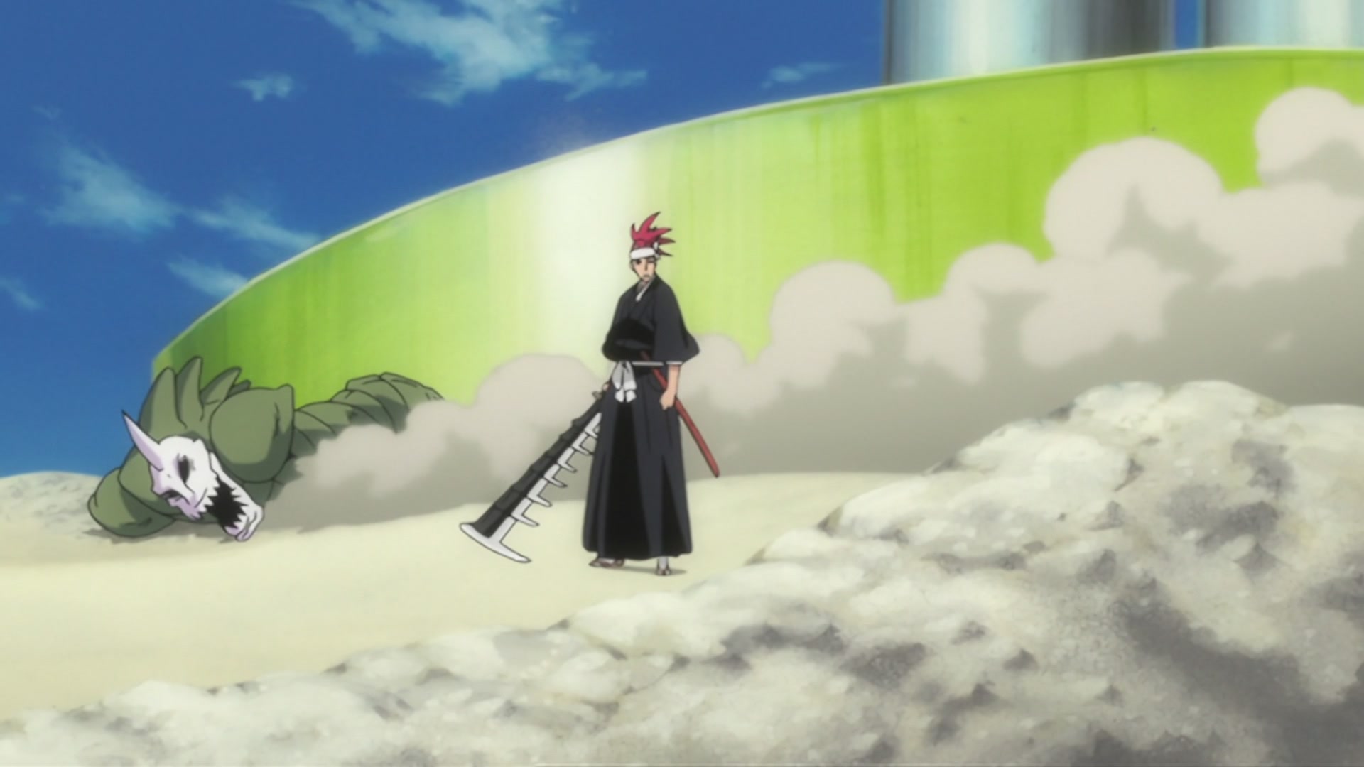 Bleach Ep 267: Connected Hearts! The Left Fist of Preparedness! @ 00:06:48