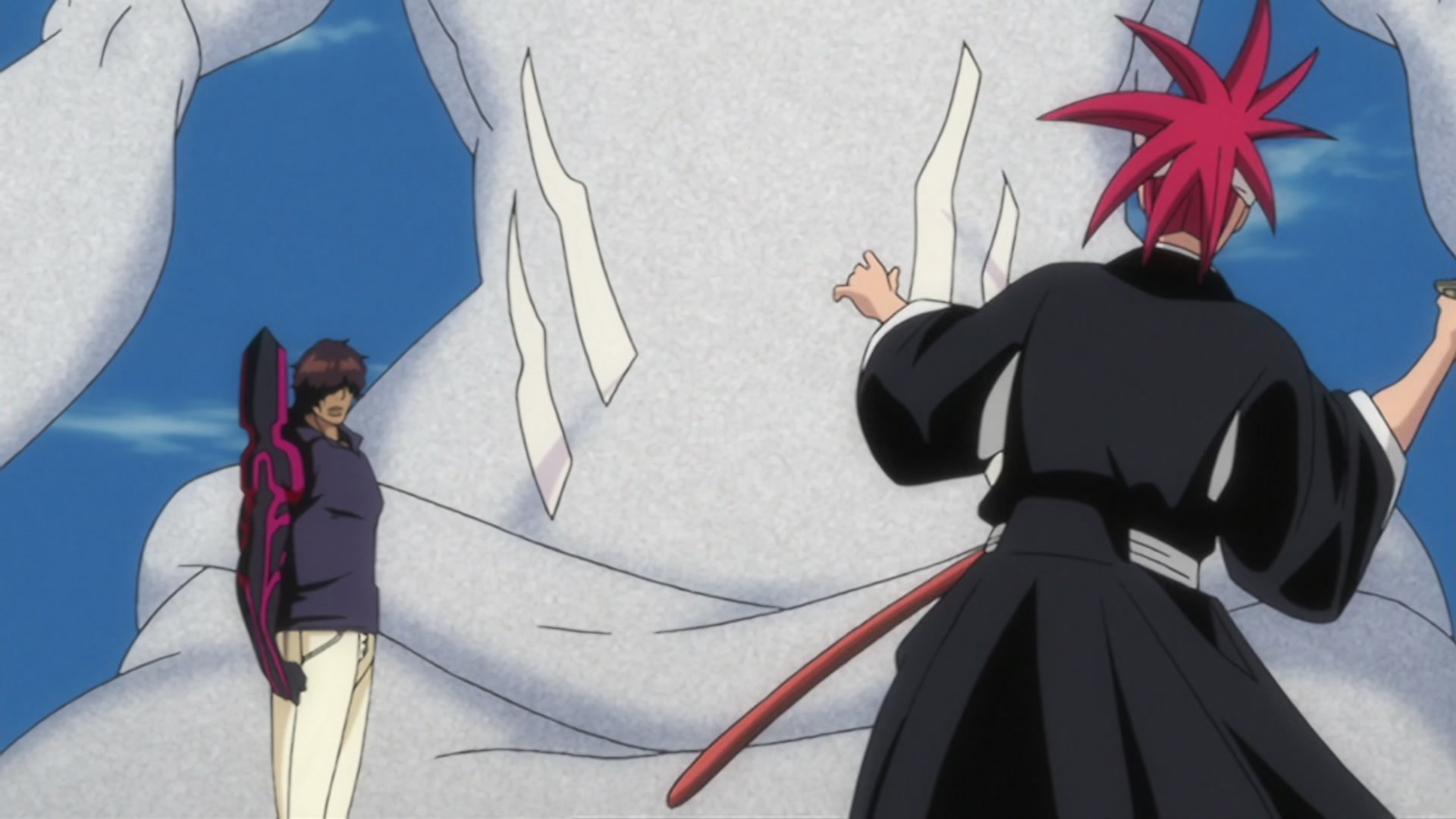 Bleach Ep 267: Connected Hearts! The Left Fist of Preparedness! @ 00:08:09