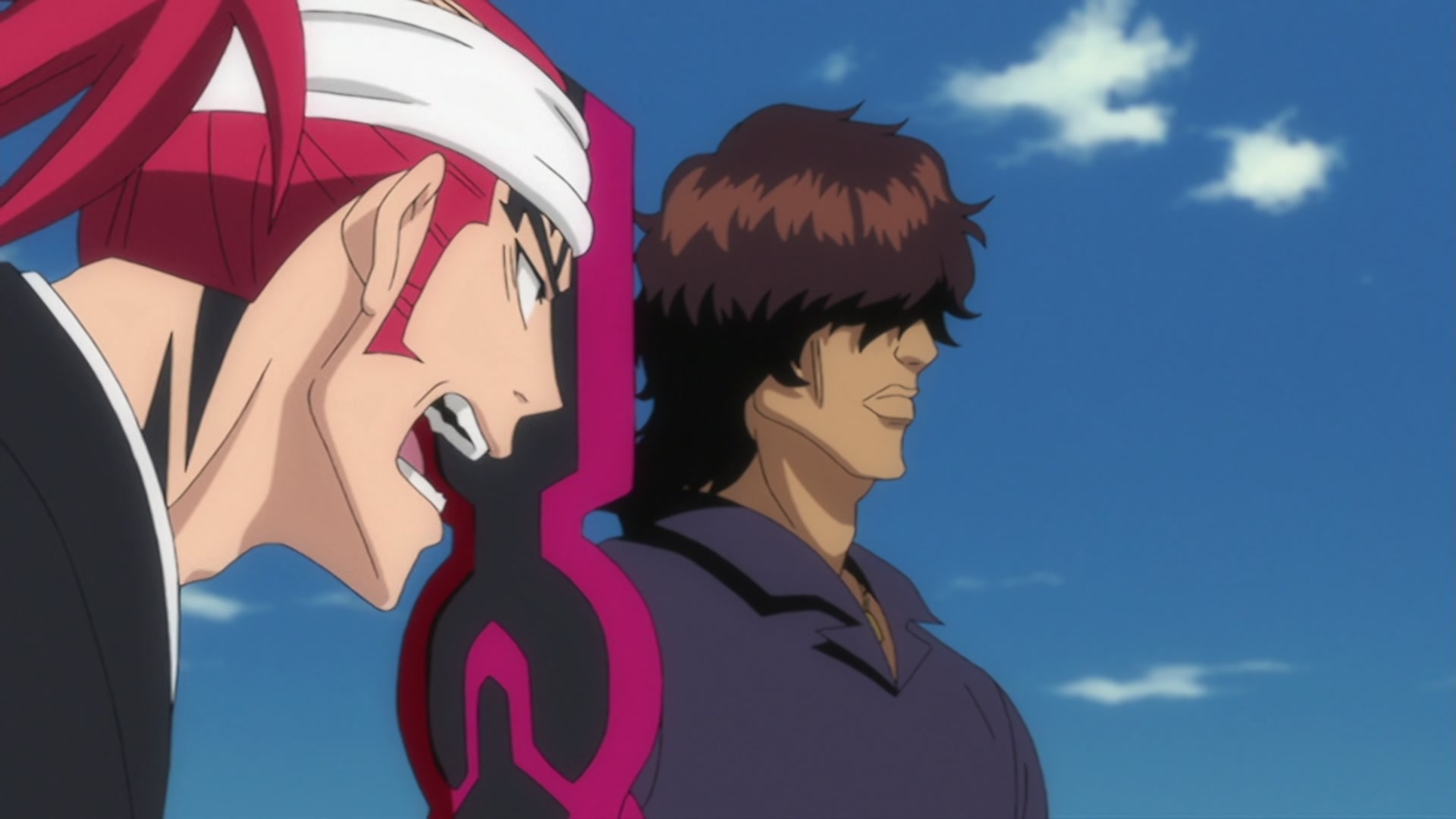 Bleach Ep 267: Connected Hearts! The Left Fist of Preparedness! @ 00:09:16