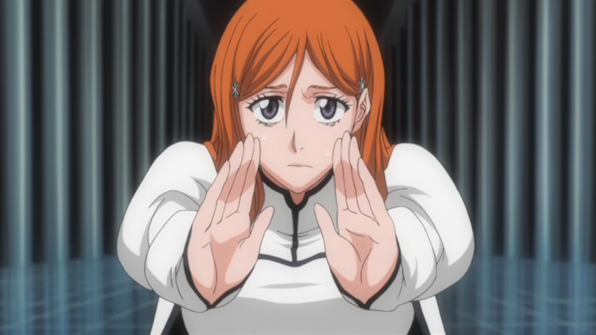Bleach Ep 268: Hatred and Jealousy, Orihime's Dilemma @ 00:04:26
